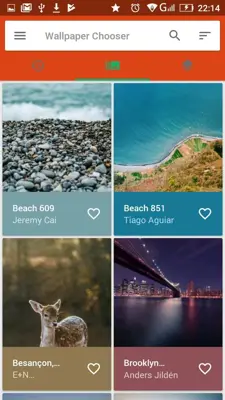 WallpaperPicker android App screenshot 2